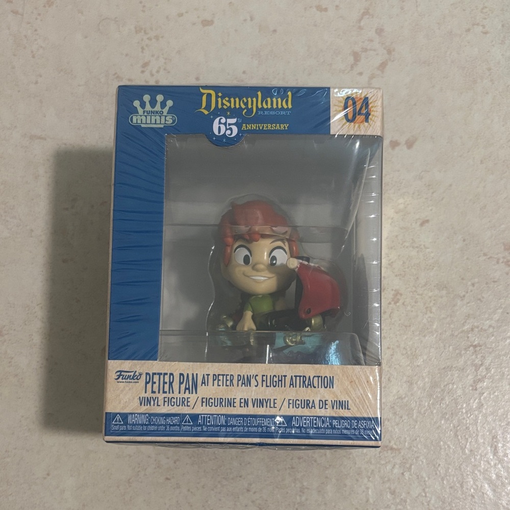 Funko Peter Pan Vinyl Figure with Red and Green Accents